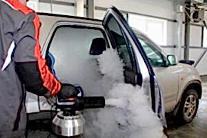Как проходит процедура озонирование салона авто
